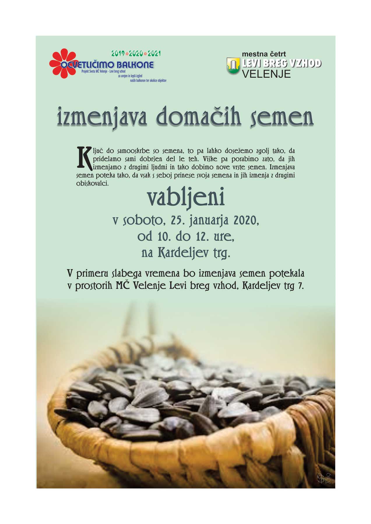 Vabilo na izmenjavo domačih semen (25.1.2020)